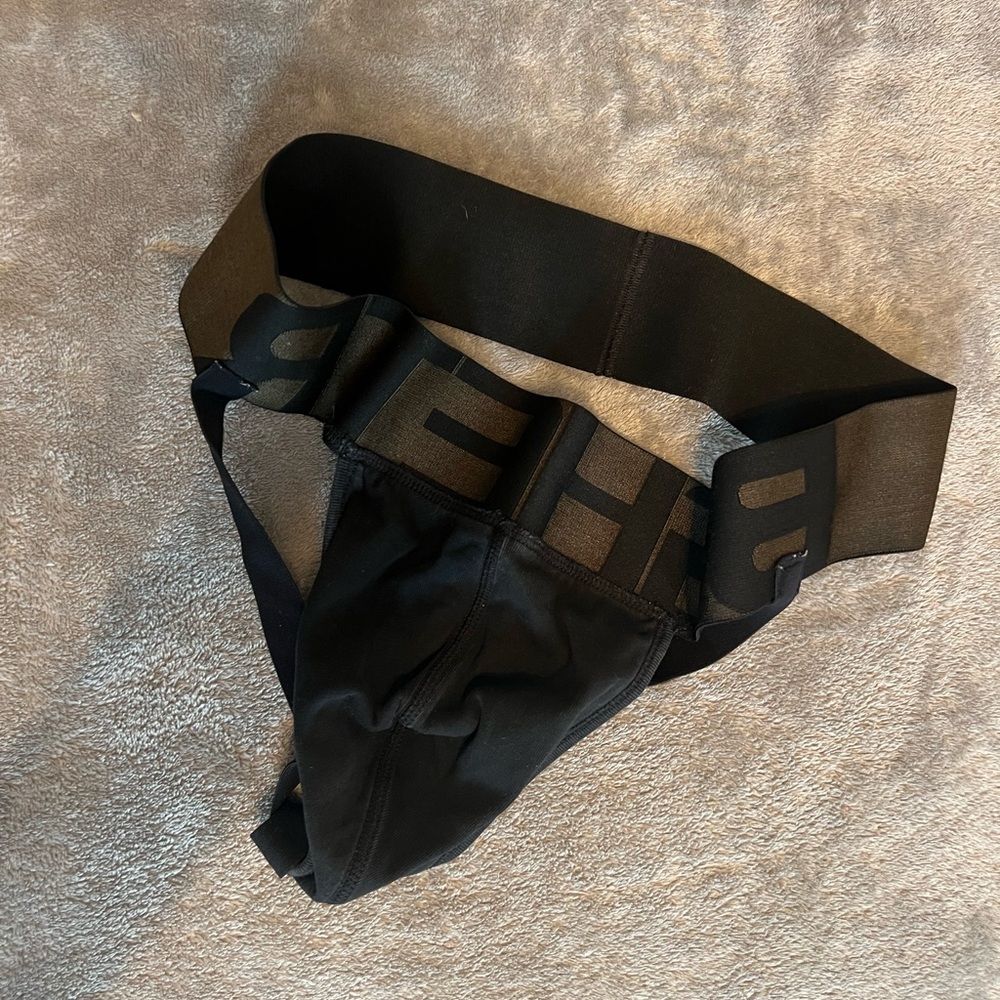Men's Black Jockstrap